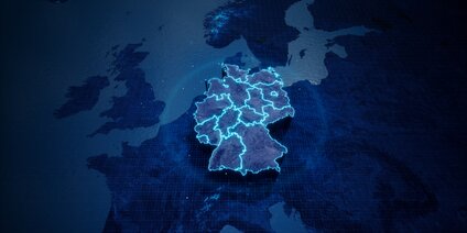 Deutschlandkarte AGENA Deutschland