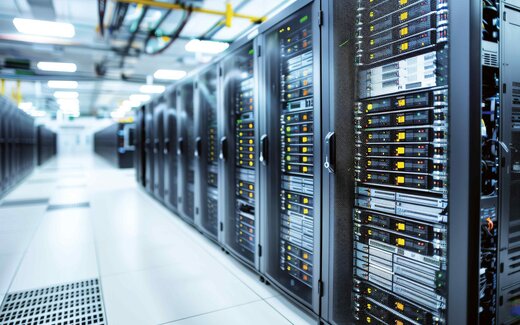 IT-Techniker bei der Arbeit an Infrastruktur